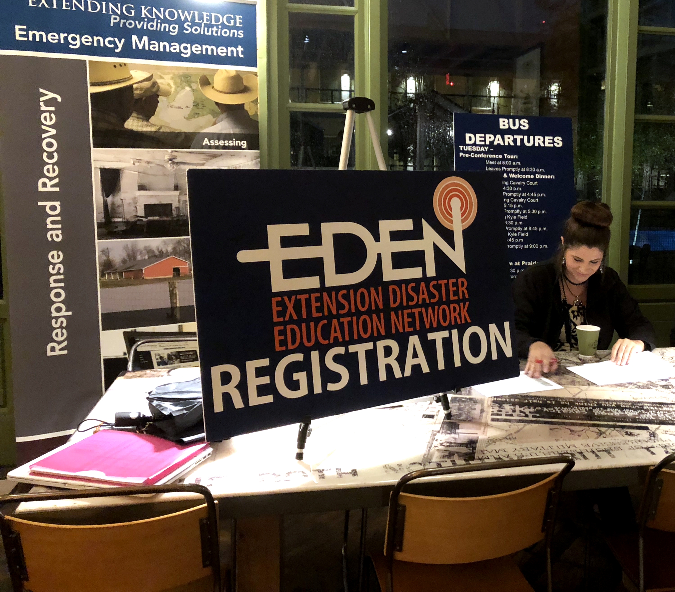 EDEN Registration Table