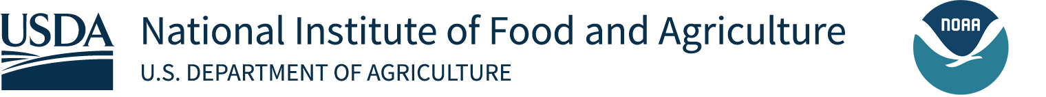 NIFA and NOAA logos